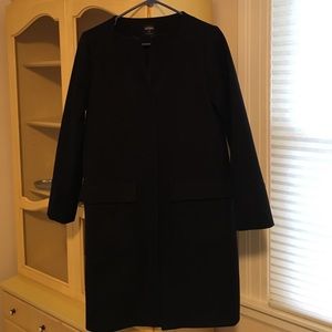 Kate Spade Saturday black wool coat